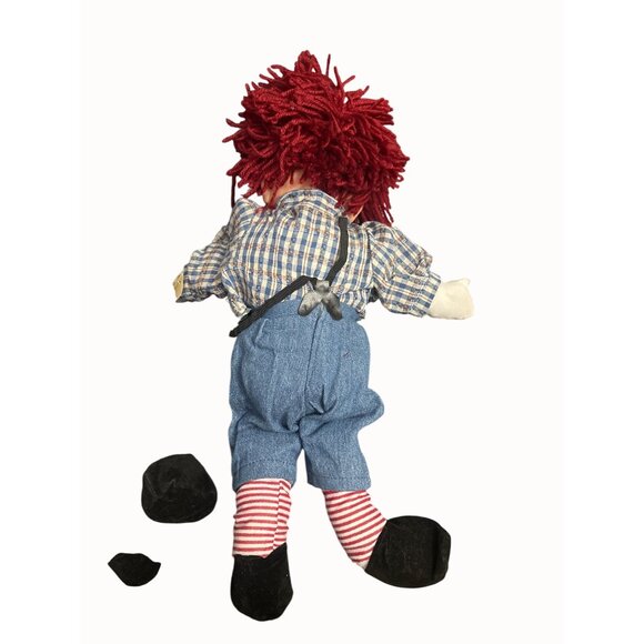 Raggedy Ann & Andy Dolls The Broadway Collection Hand-Painted Red Yarn Hair COA - Picture 4 of 10